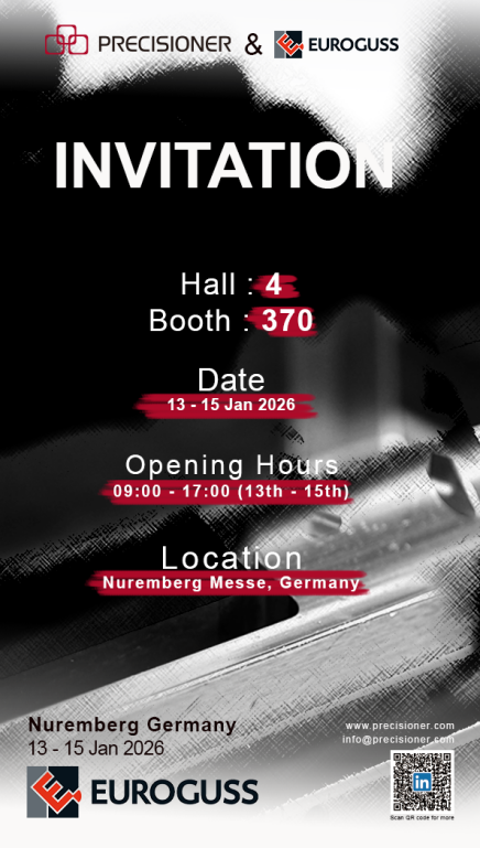 Precisioner to Showcase HPDC Mold Solutions at EUROGUSS 2026