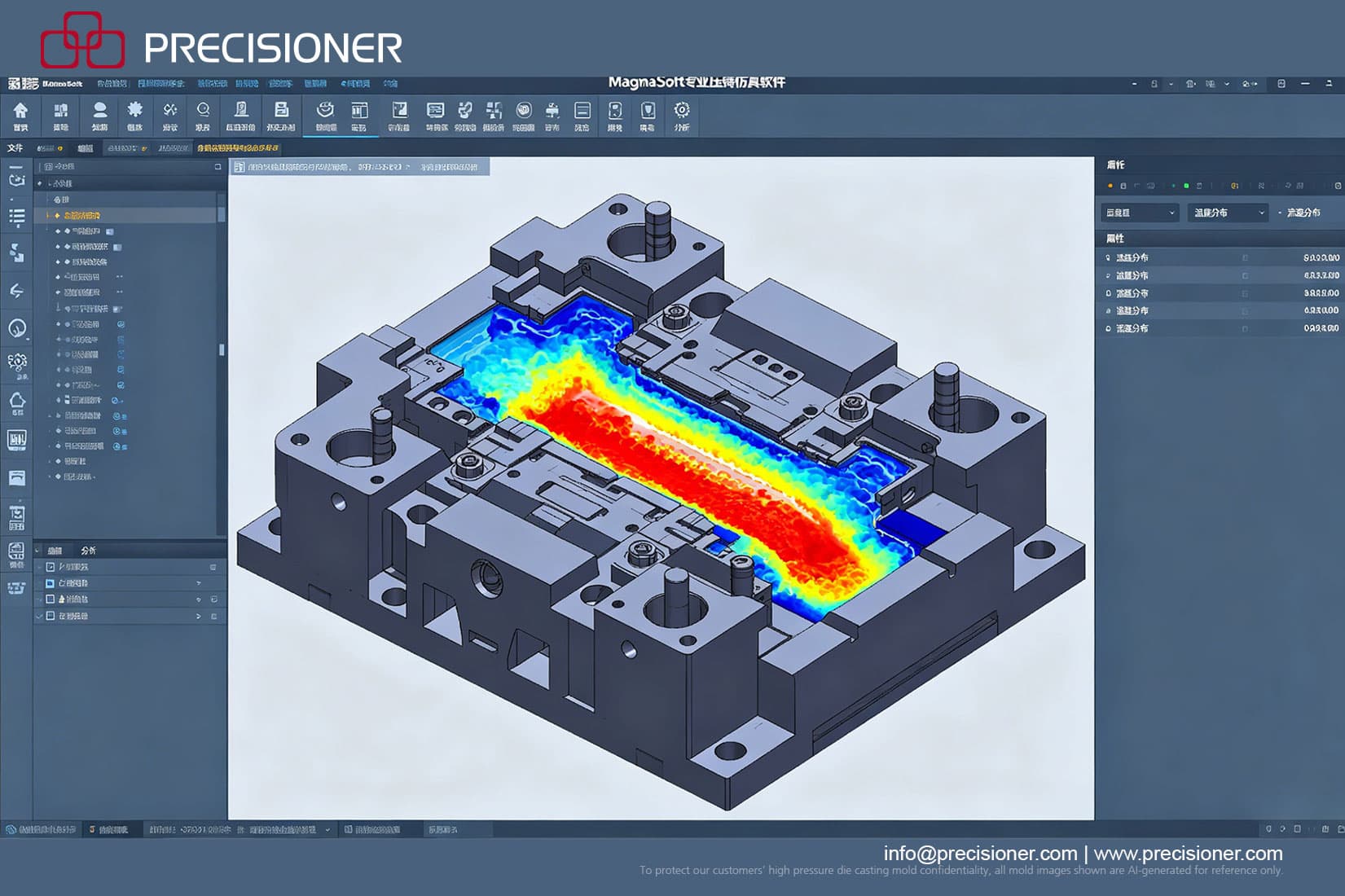 Precisioner | High-Pressure Die Casting (HPDC) Simulation